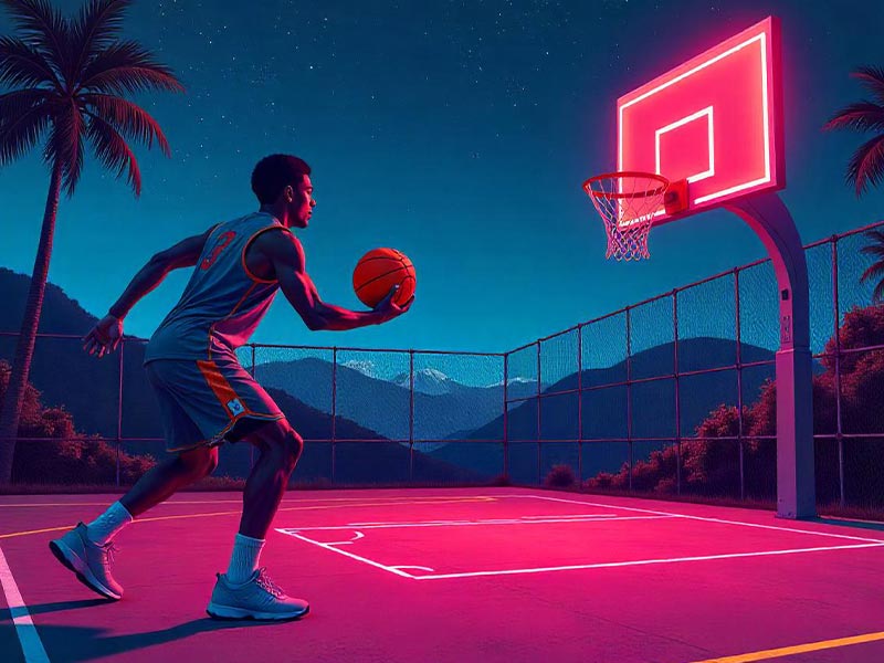 🤣精髓！名场面：喜剧演员模仿场上的库里和追梦……